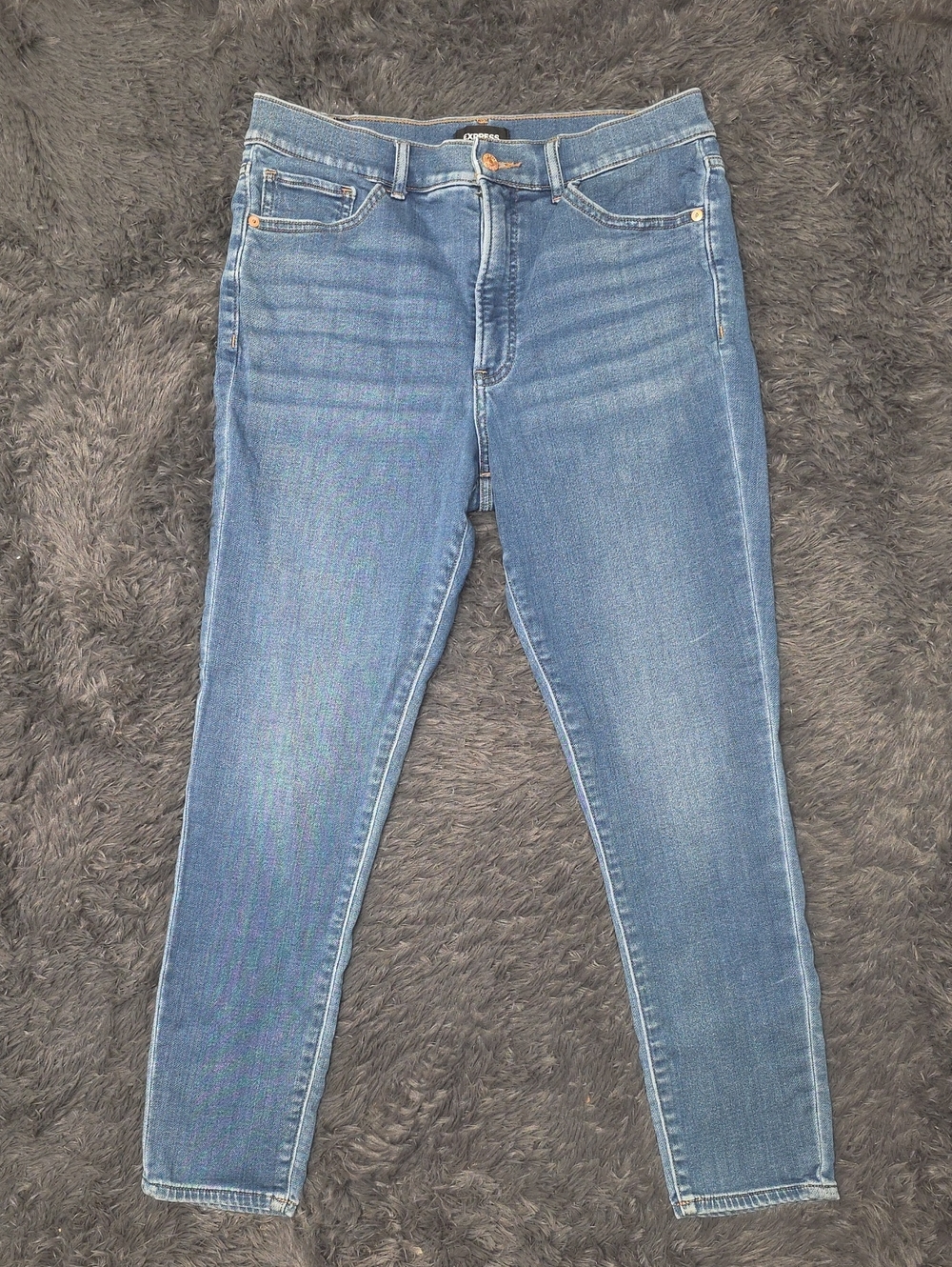 Express- High Rise Skinny Jeans. Size 12